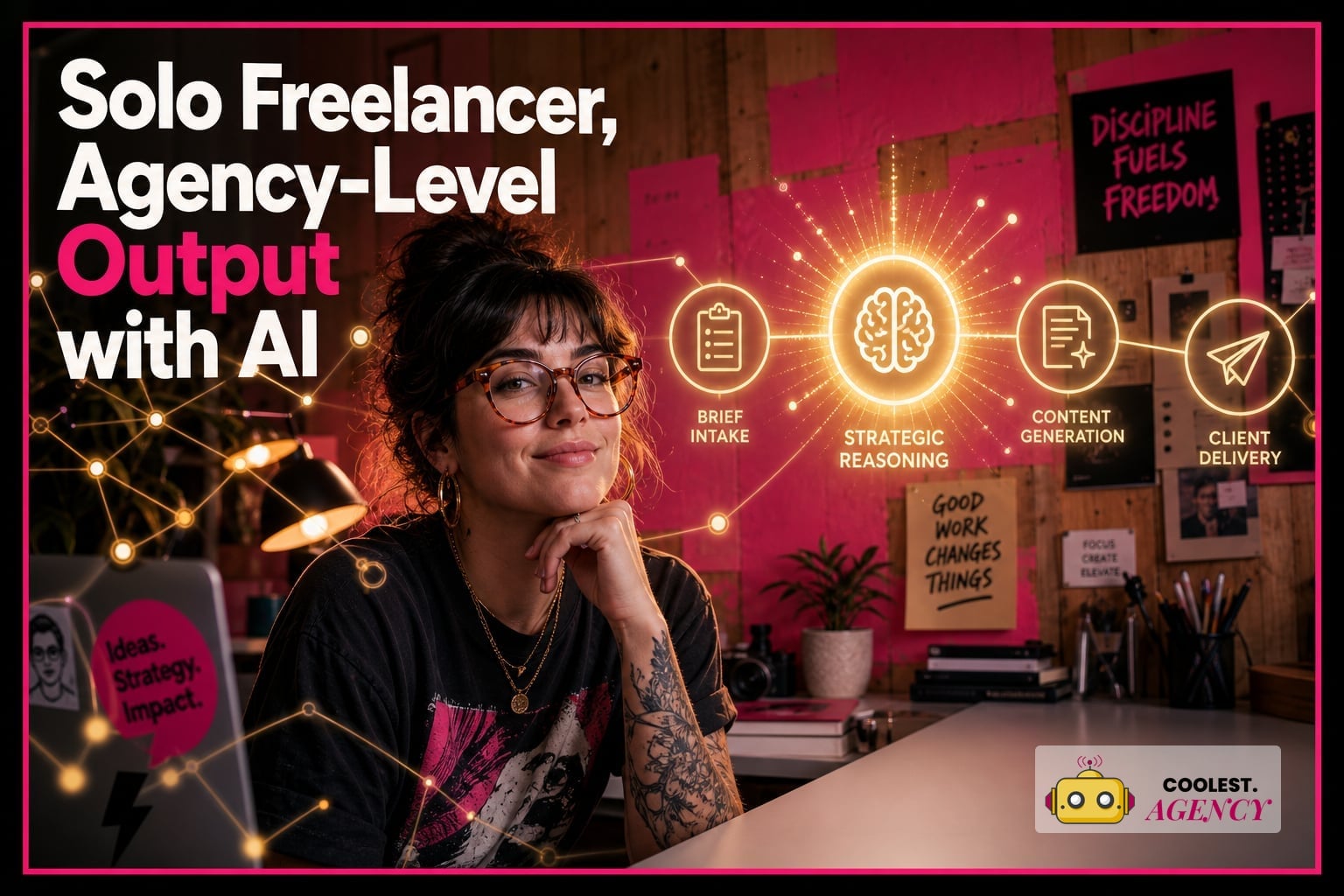 The Solo Freelancer's Playbook for Delivering Agency-Level Output with AI