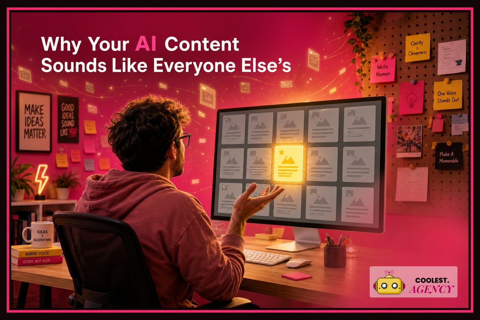Why Your AI Content Sounds Like Everyone Else's (And How to Fix It)