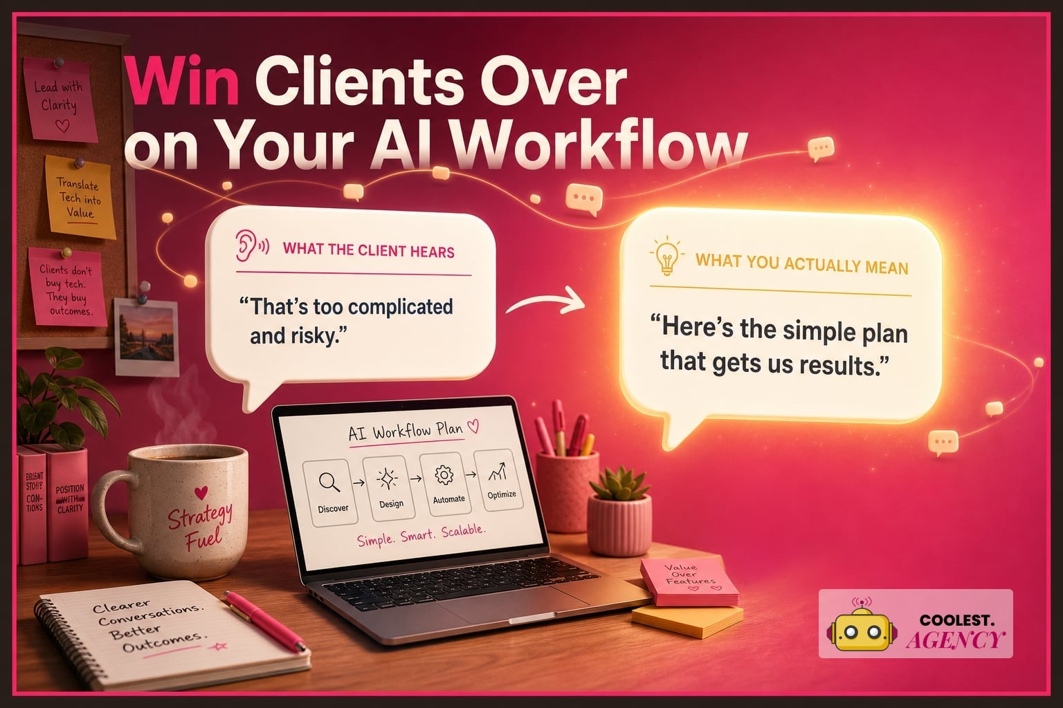The Conversation That Wins Clients Over on Your AI Workflow