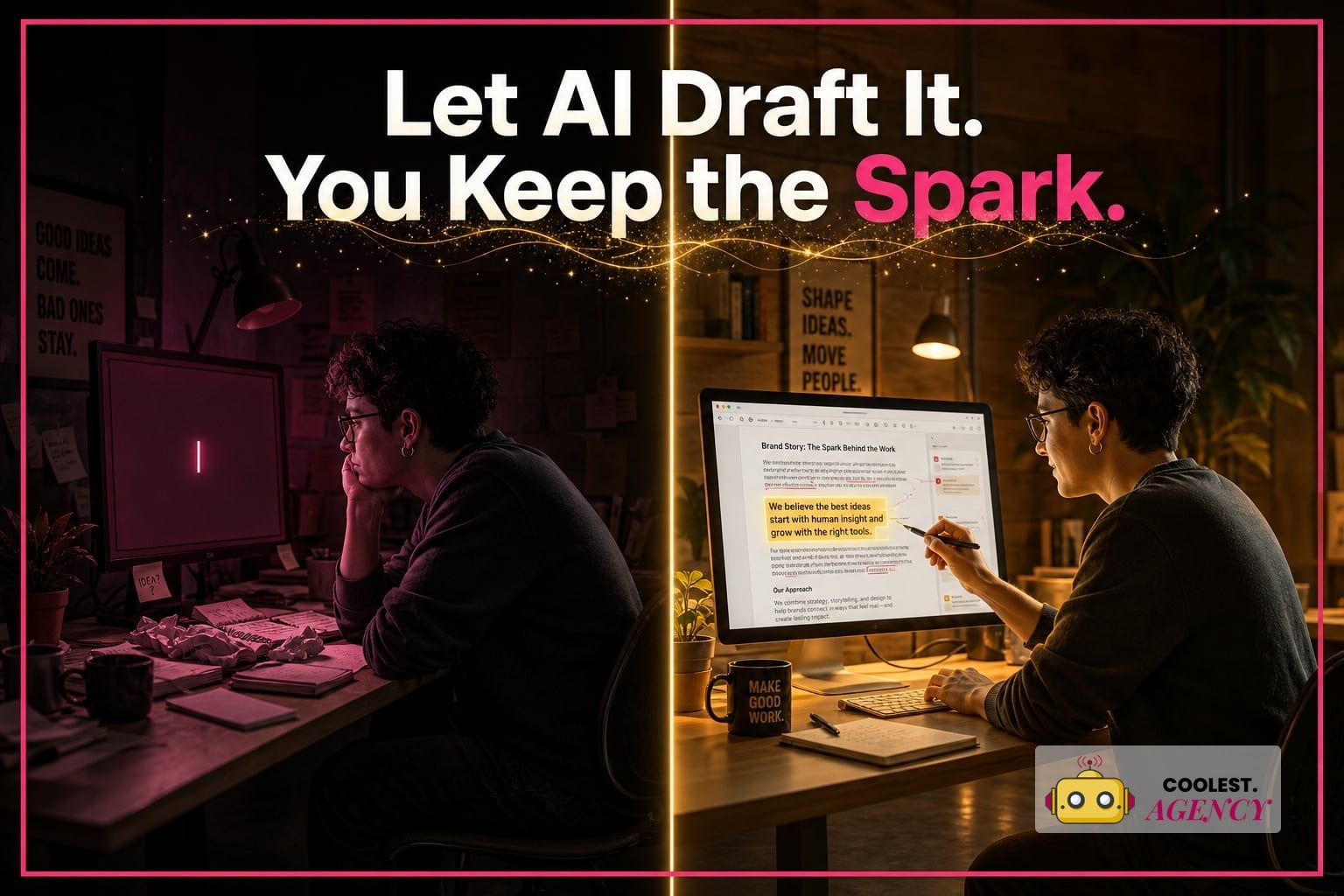 The First Draft Is Killing Your Creativity (Let AI Take It)